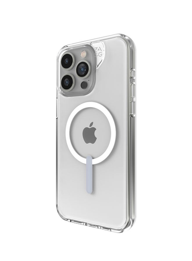 ZAGG - حافظة متوافقة مع CLEAR SNAP MagSafe لهاتف iPhone 15 Pro - فائقة الوضوح - Image 1