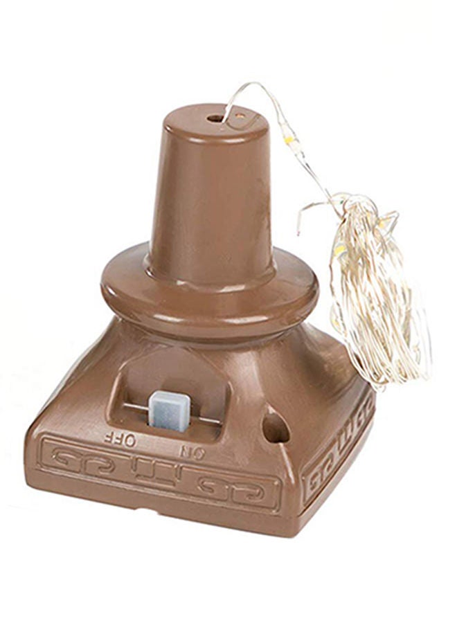 NIBEMINENT Bottle Cork With String Lights Gold 1meter - Image 1