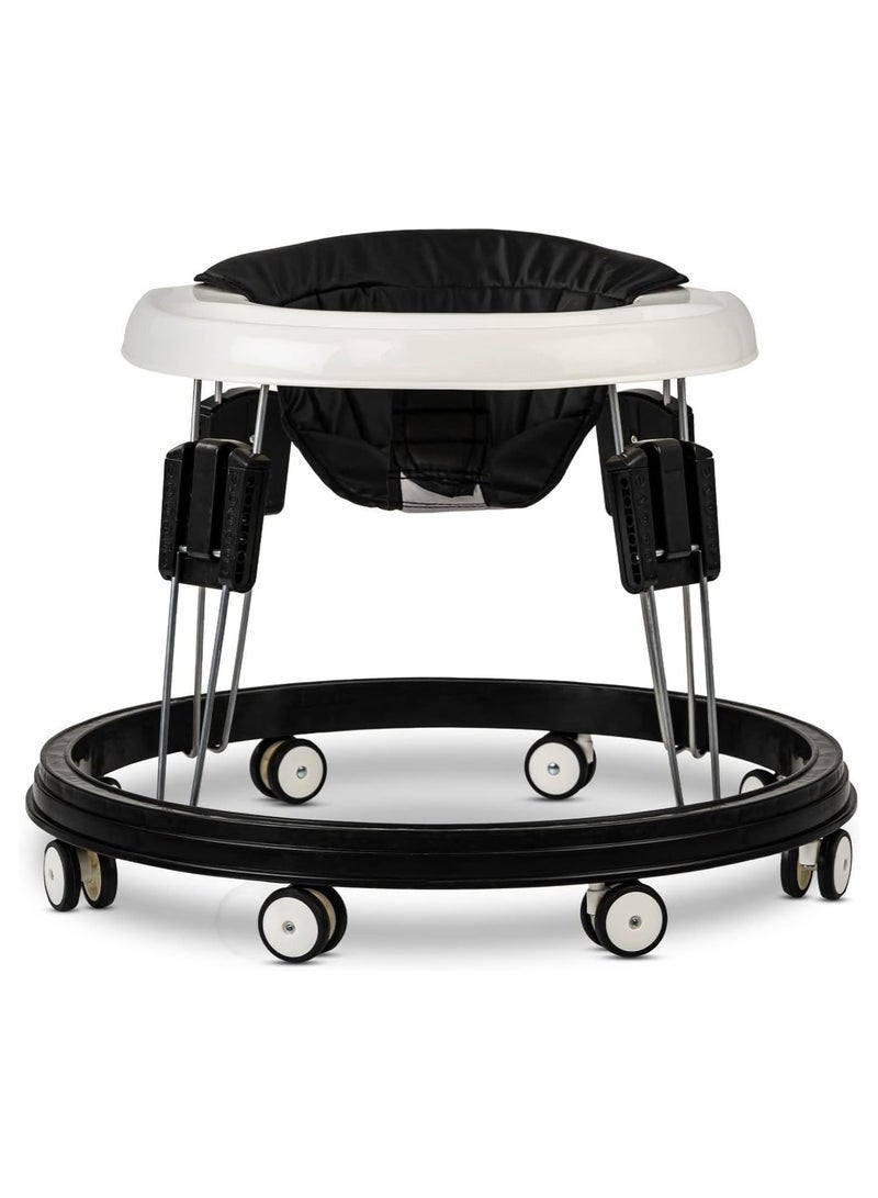 ACPLAY Foldable Baby Walker and Activity Center for Boys and Girls, Anti-Rollover Design with Silent Wheels, Adjustable Walker for Babies 6-18 Months - Image 1