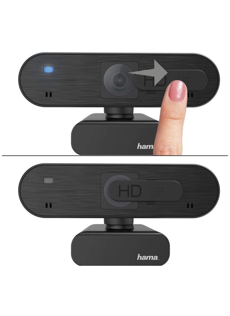 Hama 139992 1080 P C-600 Pro PC Webcam  - Image 2
