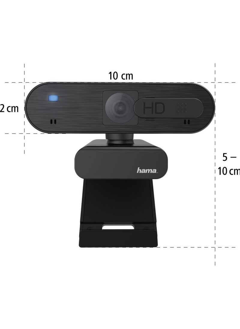 Hama 139992 1080 P C-600 Pro PC Webcam  - Image 5