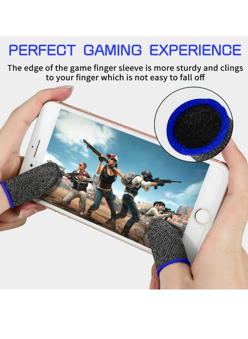 Generic Pack of 10 Finger Sleeve Sets for Gaming Mobile Game Controller Thumb Sleeves  - Image 4