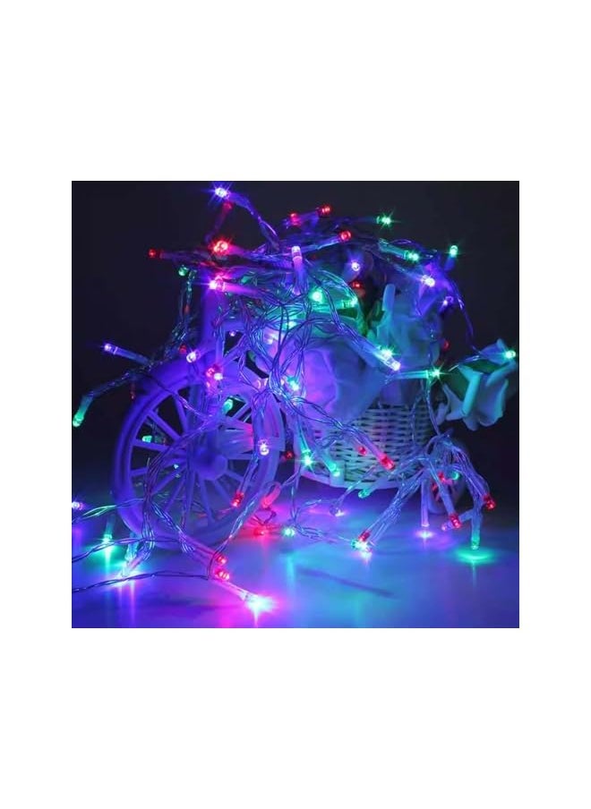 The Bros Lights String Battery Powered 8 Modes Led Wire Strip with Remote Control and WaterProof Box, 33 Feet 100 Lamp Mini Tiny Twinkle Rice Christmas Lights.(Multicolor)  - Image 4