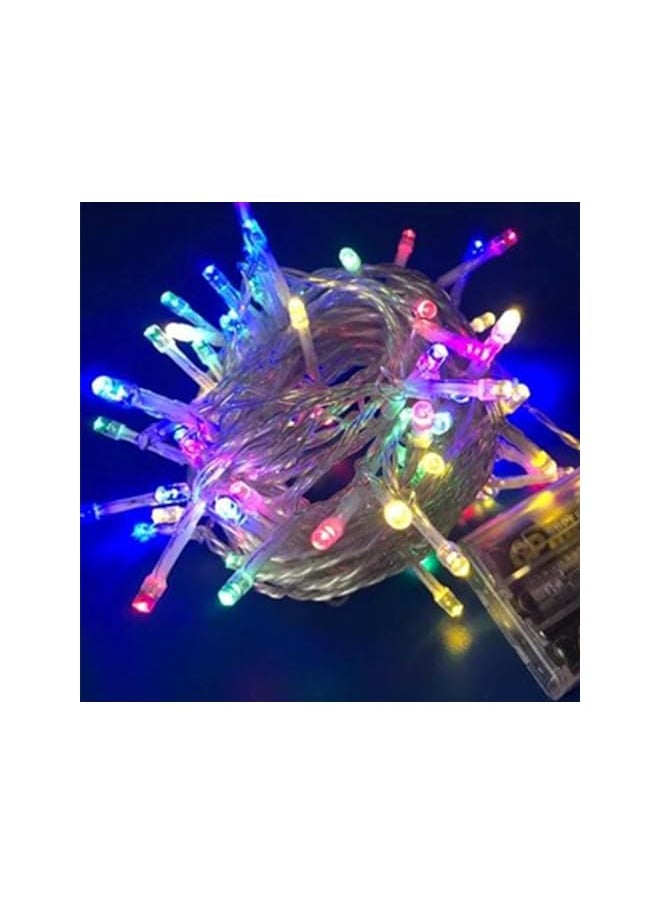 The Bros Lights String Battery Powered 8 Modes Led Wire Strip with Remote Control and WaterProof Box, 33 Feet 100 Lamp Mini Tiny Twinkle Rice Christmas Lights.(Multicolor)  - Image 5