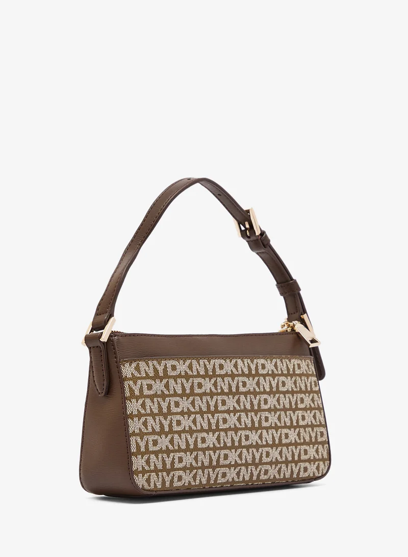 DKNY Bryant Logo Detail Top Handle Crossbody