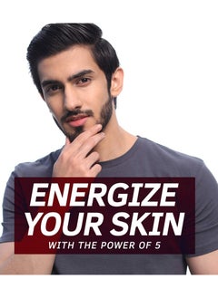 Ustraa Ustraa Power Face Wash Energize 200g Dermatologically Tested No Sulphates No Parabens No Silicone No Mineral Oil  - Image 4