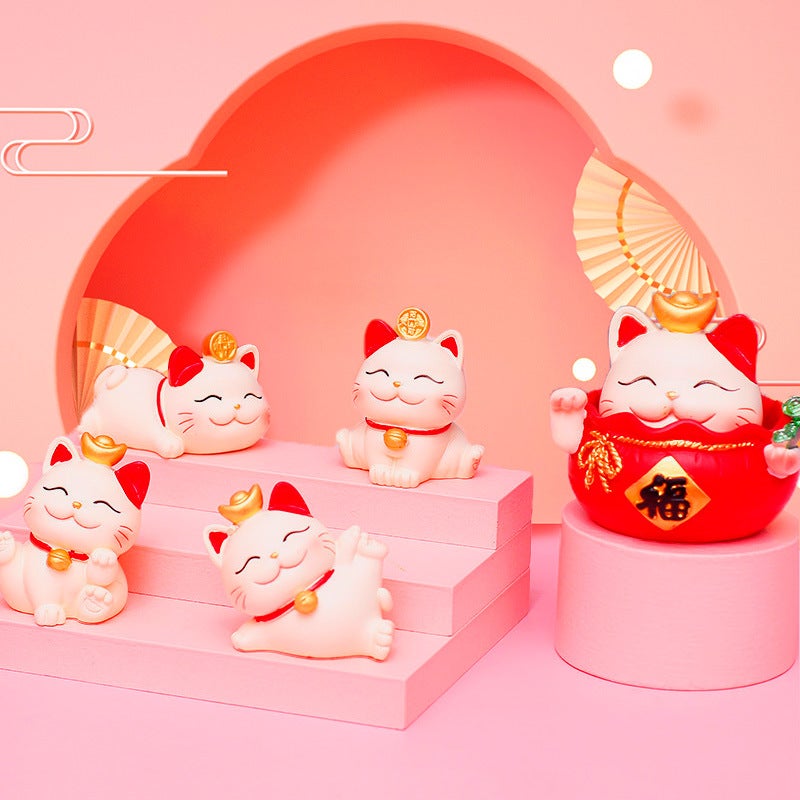 Cat New Year Gift Weijiang Living Room Decoration Festival New Year Craft Gift Creative Entrance Decorations - Image 2