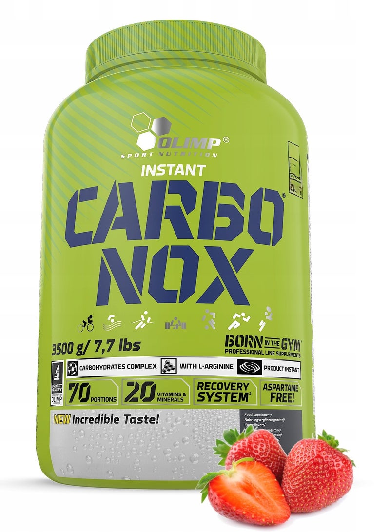 Olimp Instant Carbonox 3500g Strawberry Flavor 70 Serving - Image 2