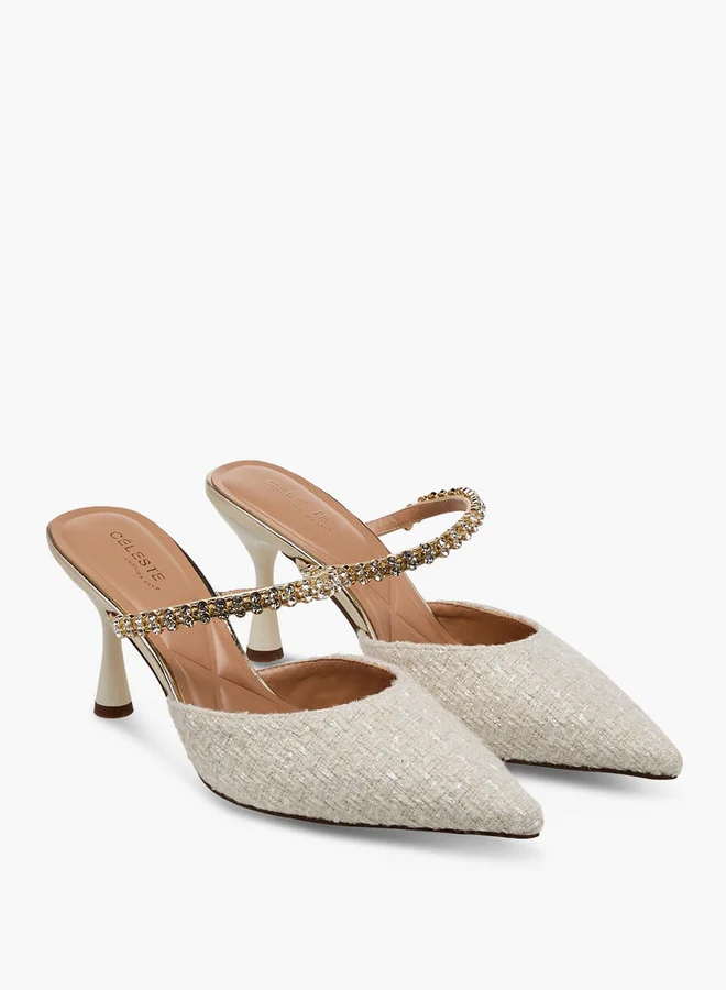 Celeste Women Stiletto Heel Mules
