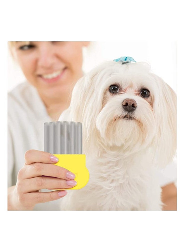 Bing Tick Removal Tool Set, Flea Remover Tick Remover for Dogs Cats Horses Pets Human, 6 Pcs Tick Remover Kit, 1 Tick Removal Pen and 1 Tick Comb