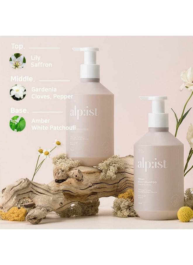 Kerasys - Alp:Ist Vegan Formula Sulfate Silicone Paraben Free Nature Alpist Scalp Care Pure Lily Fragrance 24.68 Fl Oz / 730 Ml (Treatment, 1-Pack) - Image 1