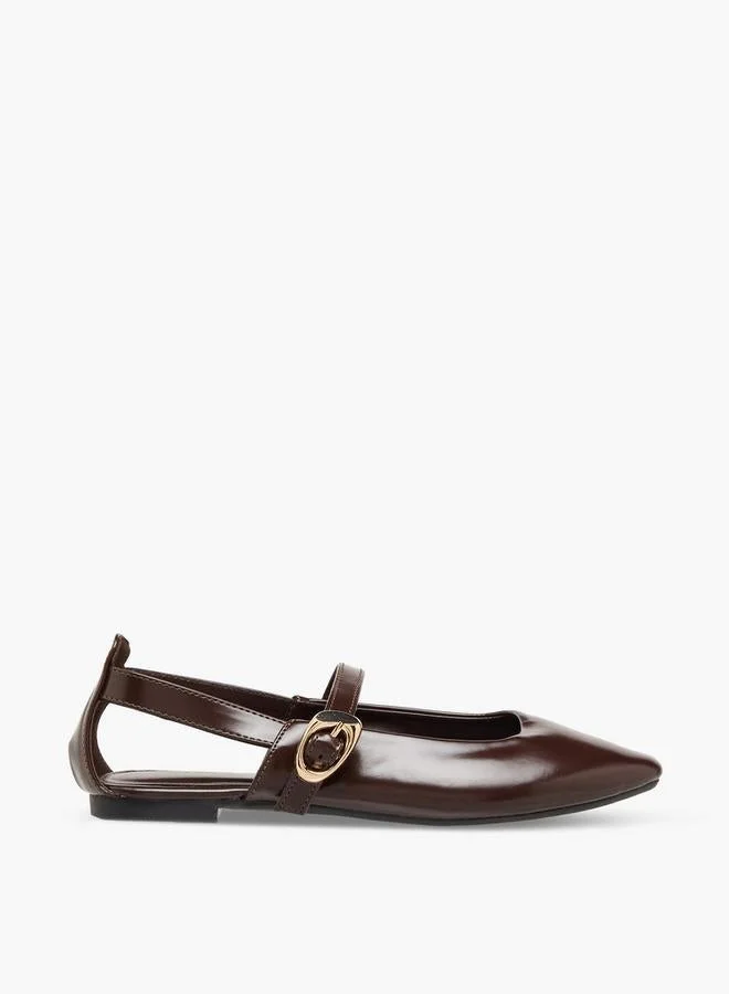 Flora Bella Women Buckle Closure Mary Jane Shoes