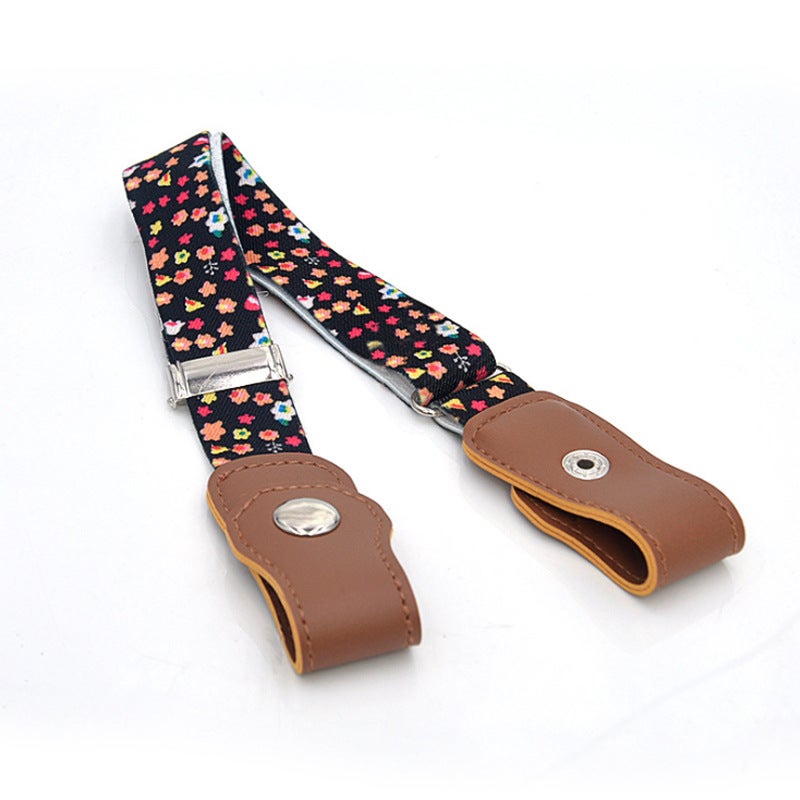 Children'S Elastic Belt Does Not Include Deduction Solid Color Pants Belt Boys And Girls Elastic Belt Children'S Anti-Drop Pants Belt - Image 5