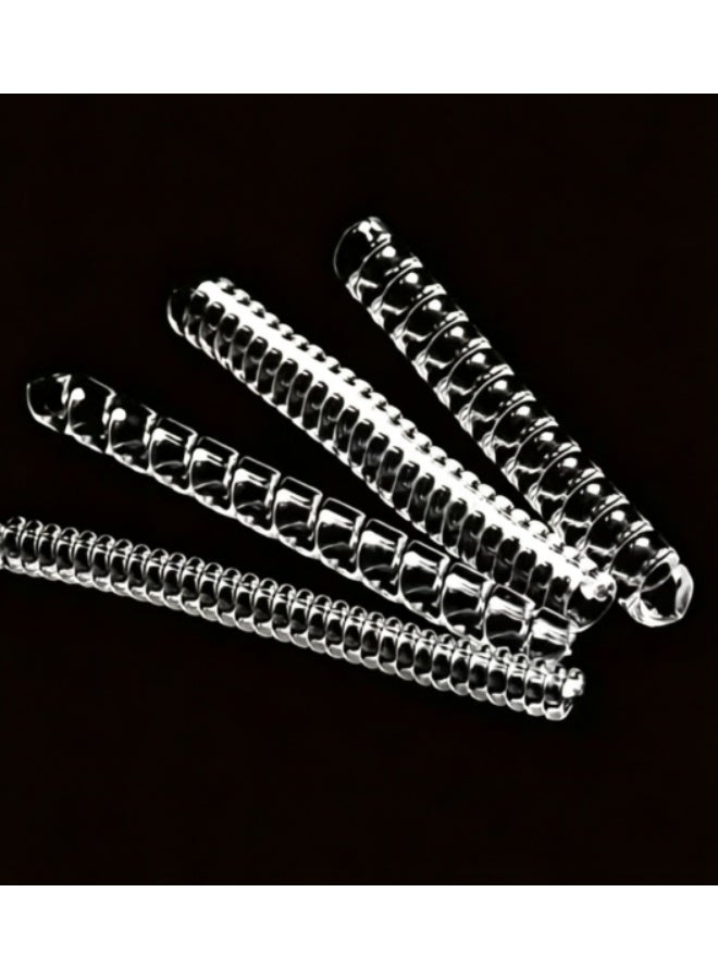 Gecomo 4-Piece Clear Ring Size Adjuster Set for Loose Rings, Invisible Jewelry Sizers - Image 3