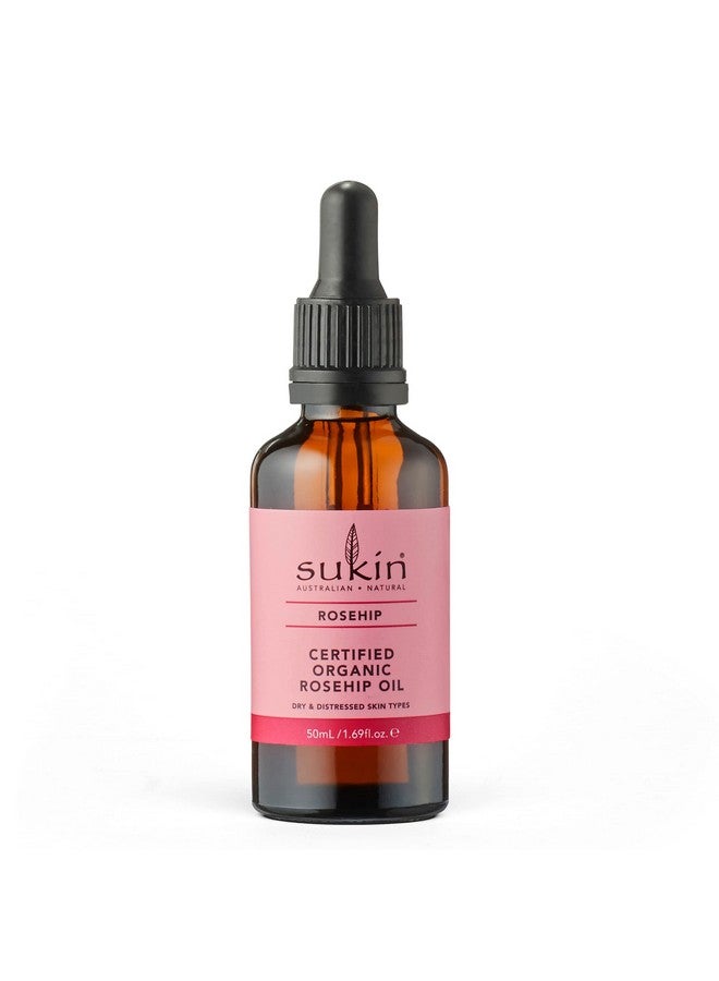 Sukin Certified Organic Rosehip Oil 1.69 Ounces - Image 1