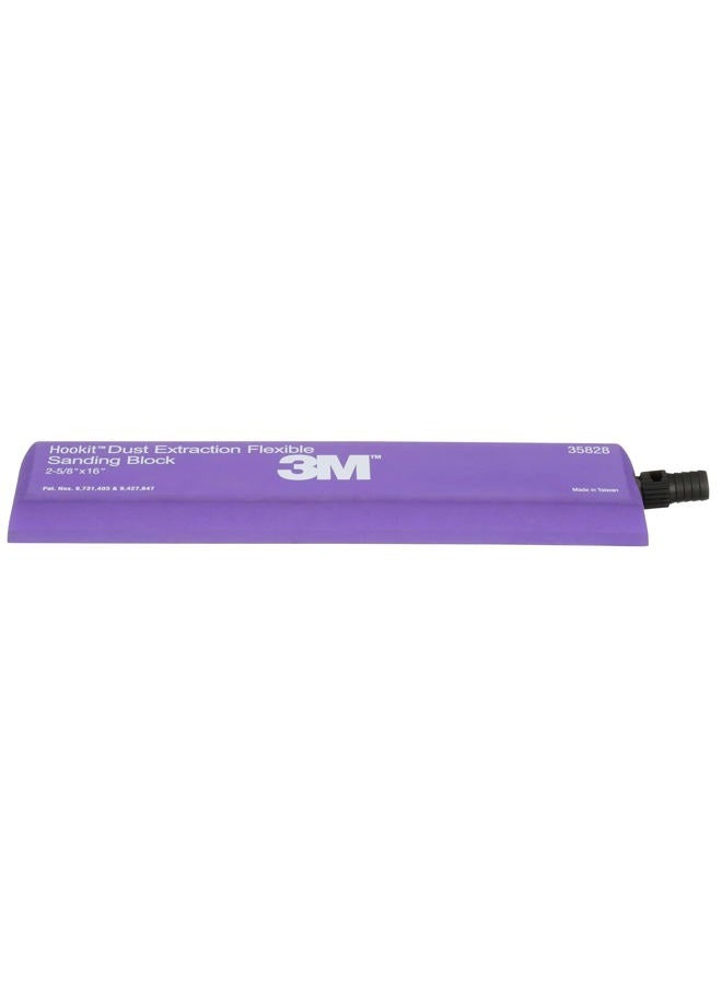 3M Hookit Dust Extraction Flexible Sanding Block 35828, 406 mm x 67 mm - Image 2