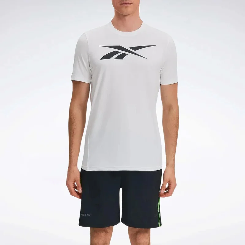 Reebok Jimmy Vector Standard Fit Men's Tee - White