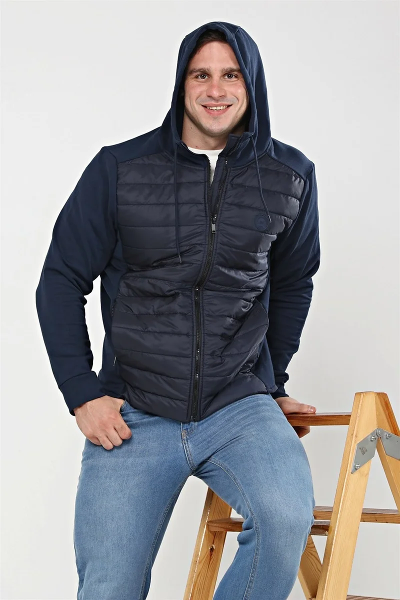 بي ار زد كولكشن Windproof Contrast Men's Jacket
