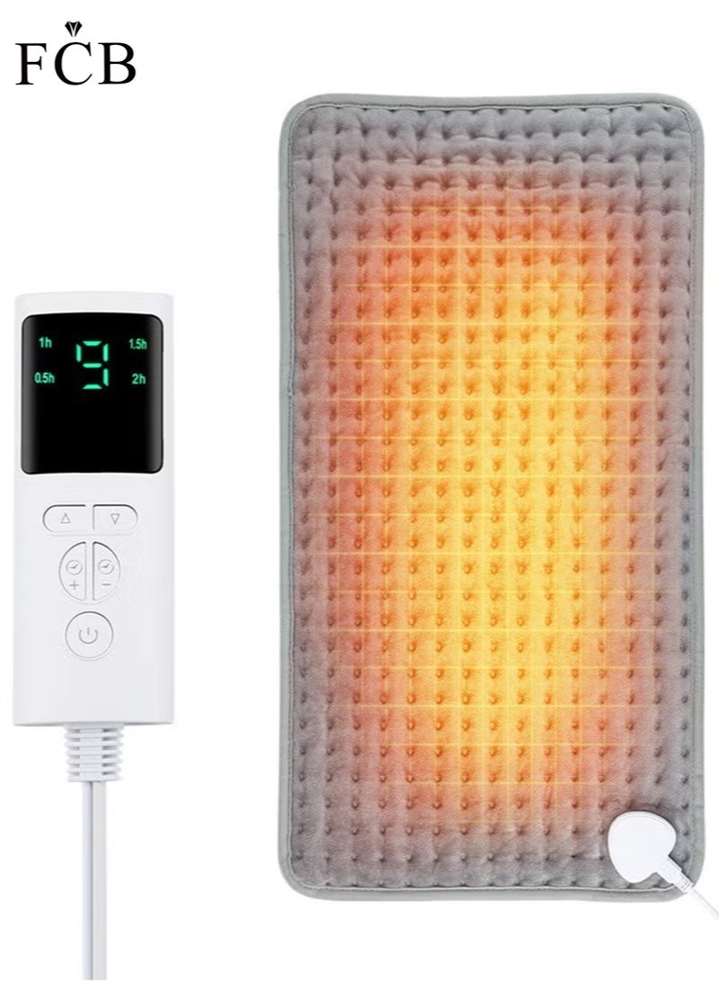FCB Electric Heating Pad For Back and Shoulders And Neck Heat Settings Automatic Shut Off Machine Washable Portable Pain Relief Heating Pad - Image 1