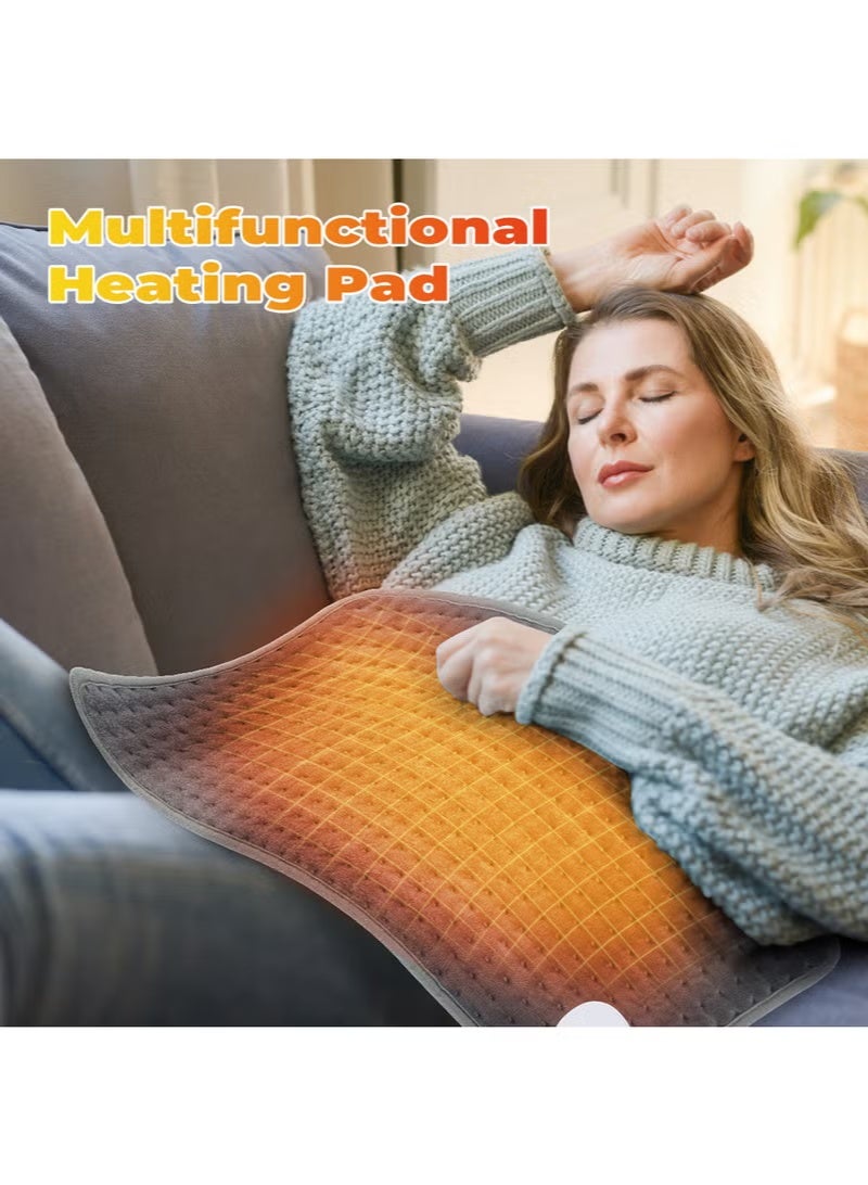 FCB Electric Heating Pad For Back and Shoulders And Neck Heat Settings Automatic Shut Off Machine Washable Portable Pain Relief Heating Pad - Image 4