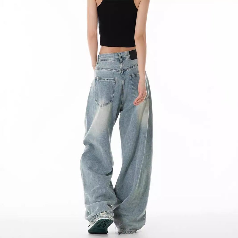 Vintage Classic European-American Design Daily Commute Jeans  Size_S - Image 4