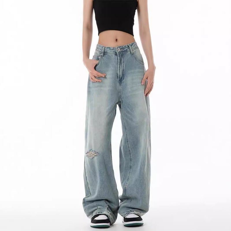 Vintage Classic European-American Design Daily Commute Jeans  Size_S - Image 3