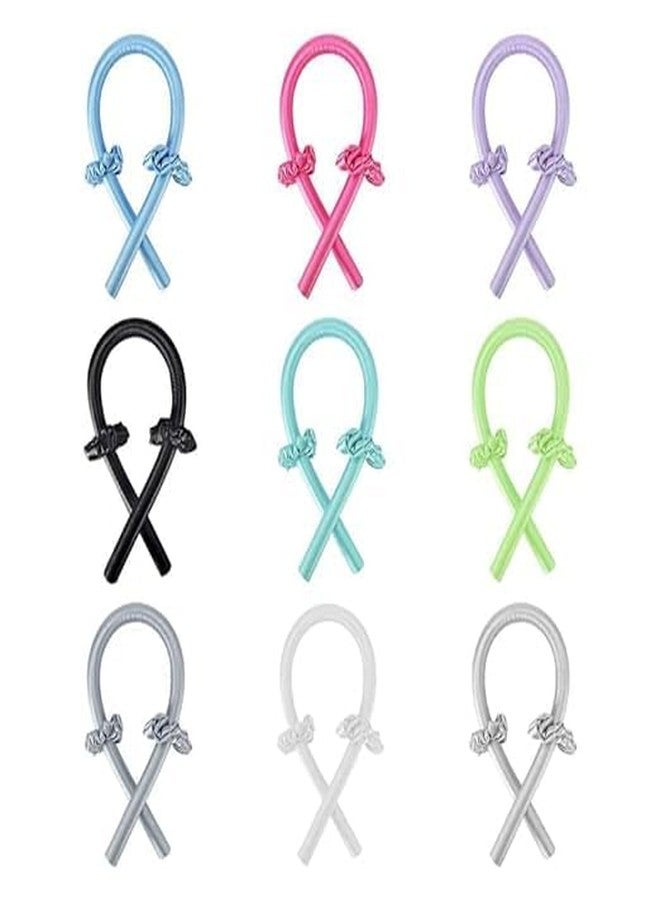 SHOPELLA Women Hair Styling Curling Rod Headband Wave Hair Curlers Hair Rollers Headband Ribbon for Long Hair (Pack Of 1) - Image 2