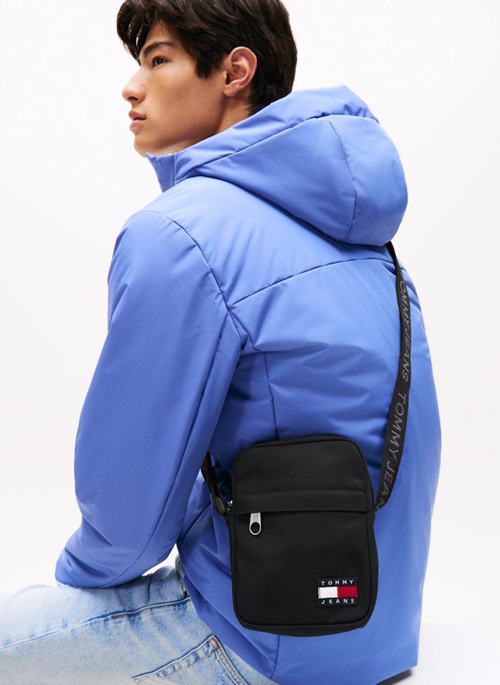 TOMMY HILFIGER Essential Repeat Logo Crossbody Reporter Bag - Image 2