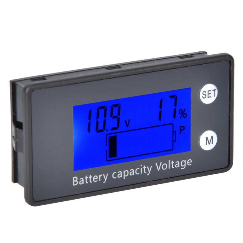 SUPNOVA DC Voltmeter DC 8V-100V LCD Display - Real-Time Monitoring Reverse Connection Protection Two-Wire Digital Voltmeter for DC Voltage Measurement - Image 4