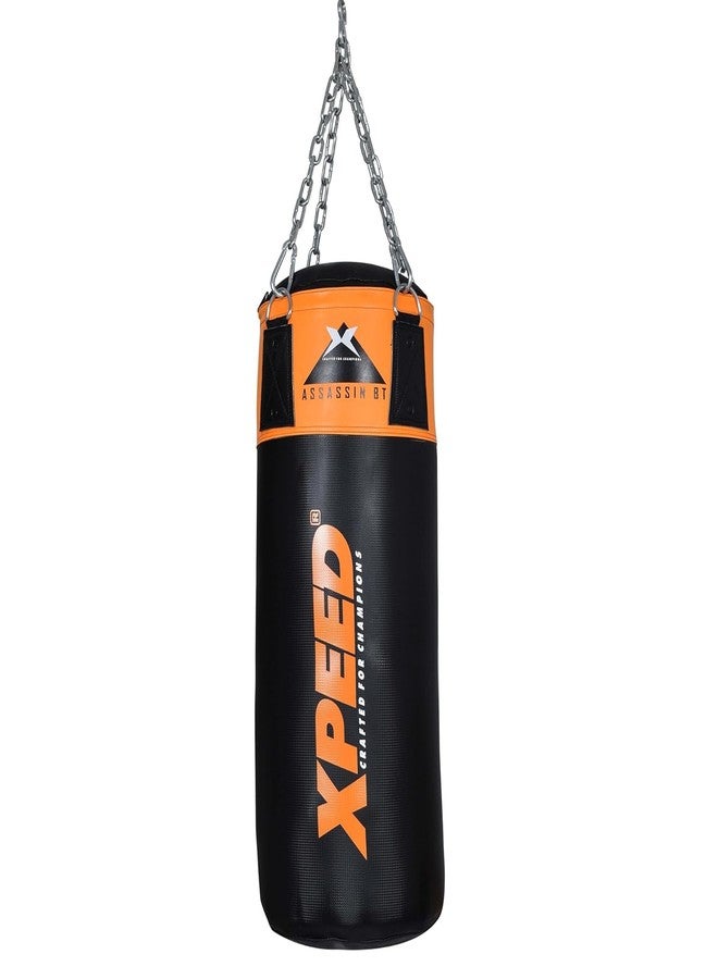 Xpeed PU Unfilled Punching Bag with Chain || Heavy Punching Bags for Boxing, MMA Sparring Punching Training with Rust Proof - Image 2