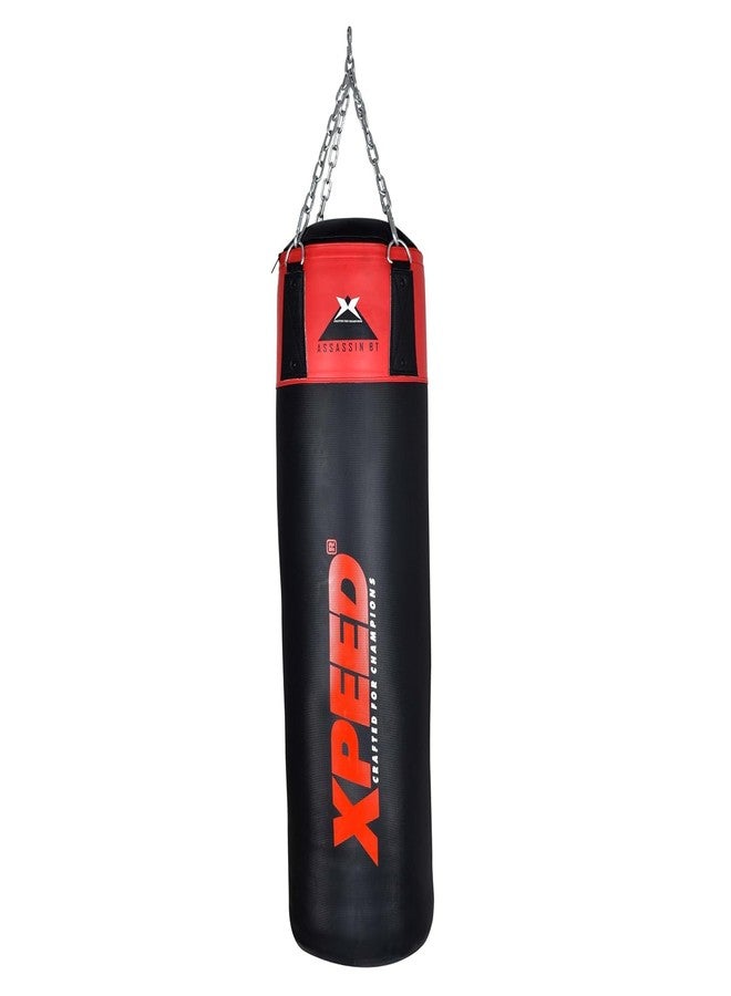 Xpeed PU Unfilled Punching Bag with Chain || Heavy Punching Bags for Boxing, MMA Sparring Punching Training with Rust Proof - Image 4