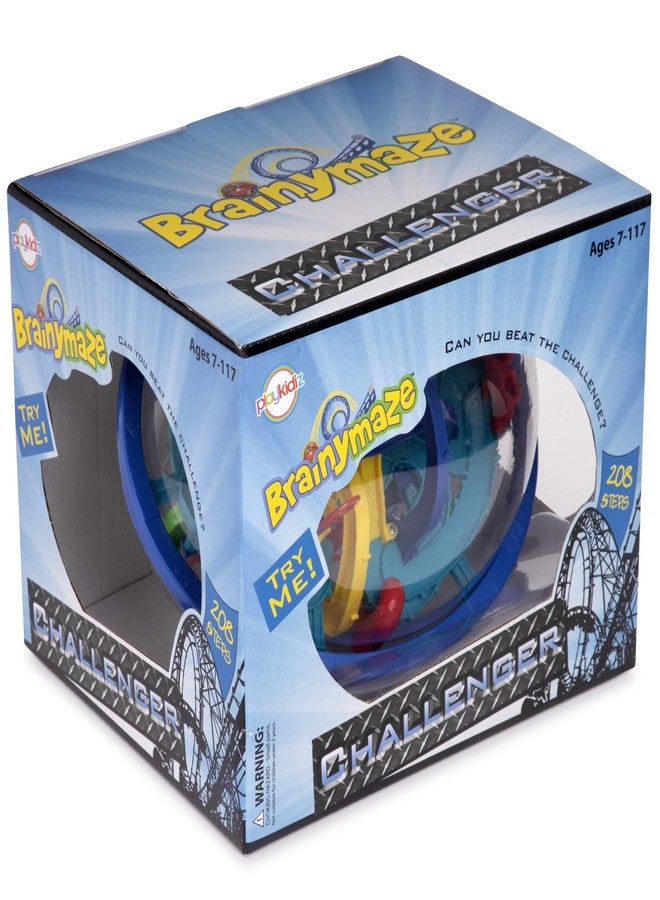 Playkidz Brainymaze Challanger, 3D Maze Game with Over 200 Obstacles, Great Puzzle to Test Stabilizing Skills. - Image 4