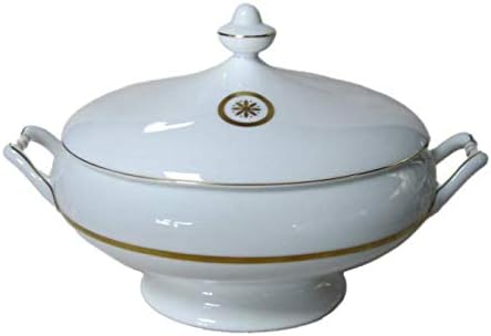 Bernardaud Sparte Gold Covered Vegetable Bowl - Image 1