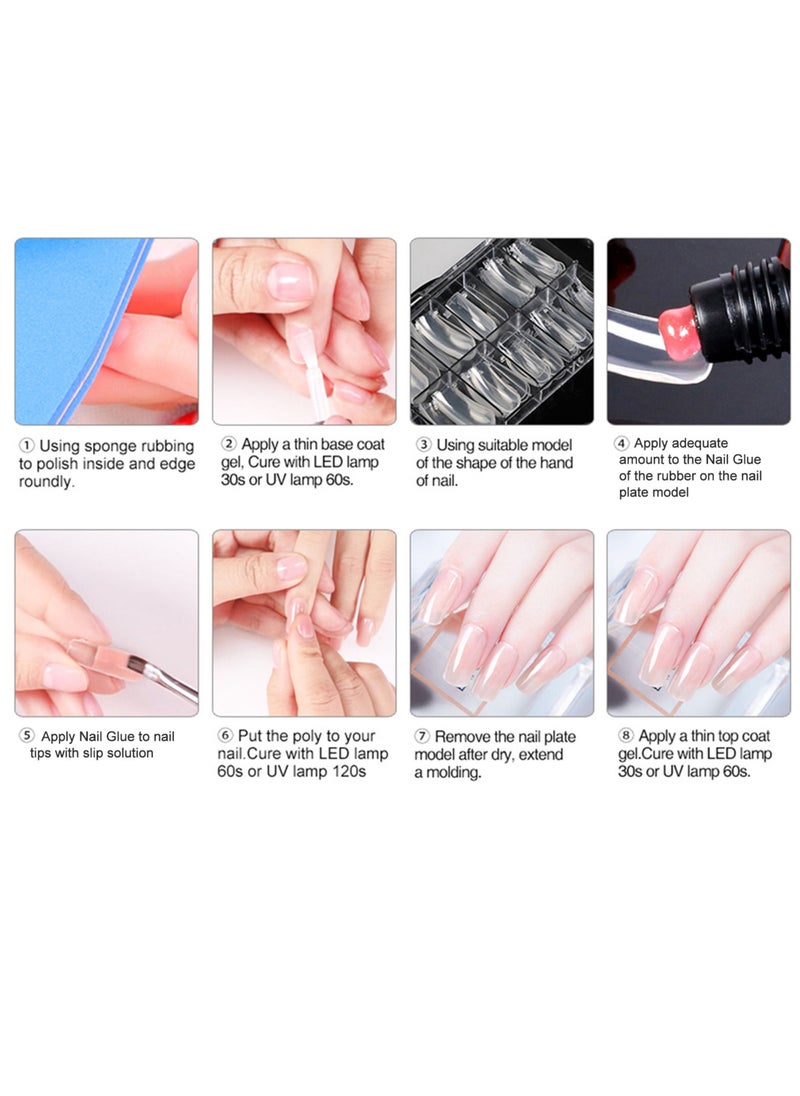 Generic - 15ml Nail Glue Quick Building Gel Set - Image 1