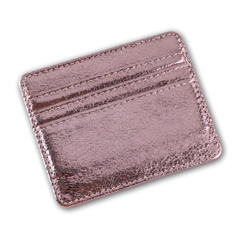 Lightweight card organizer with wide slots for cash and cards, designed with high-quality synthetic leather for elegant and practical use at the same time (Option 5) - Image 1