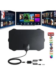 120 Miles Digital HDTV Indoor HD TV Antena with Amplifier Signal Booster TV Radius Surf Fox Antena HD TV Antennas Aerial