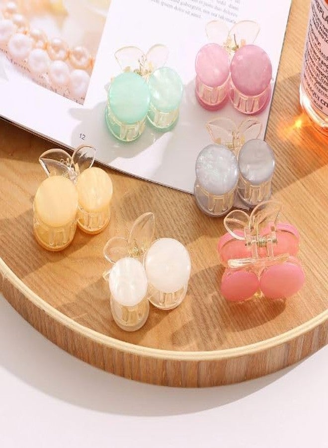 FREEBIES Pack of 2 Mini Multicolor Cherry Hair Clutcher | Durable Transparent Claw Clips | Fashionable Hair Accessories for Everyday Use - Image 2