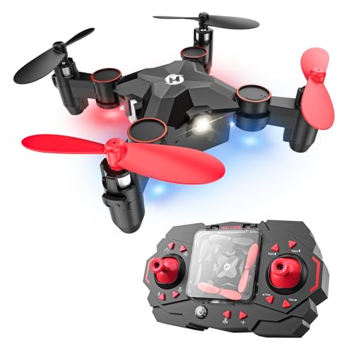 Holy Stone HS190 Foldable Mini Nano RC Drone for Kids Gift Portable Pocket Quadcopter with Altitude Hold 3D Flips and Headless Mode Easy to Fly for Beginners - Image 1
