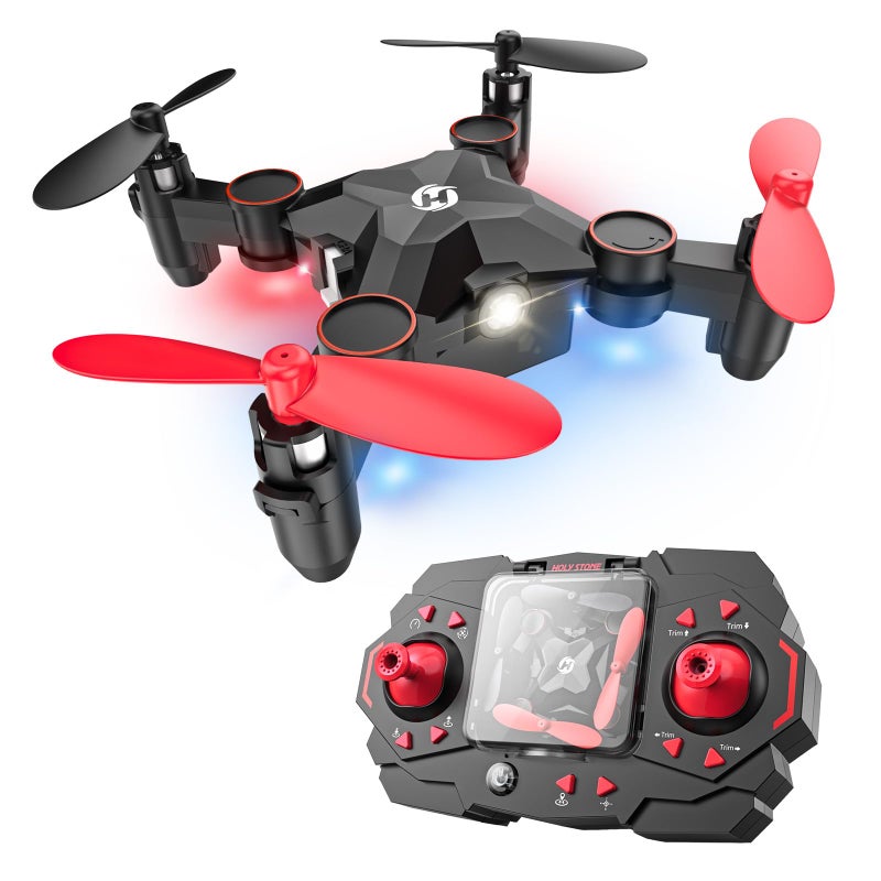 Holy Stone HS190 Foldable Mini Nano RC Drone for Kids Gift Portable Pocket Quadcopter with Altitude Hold 3D Flips and Headless Mode Easy to Fly for Beginners - Image 2