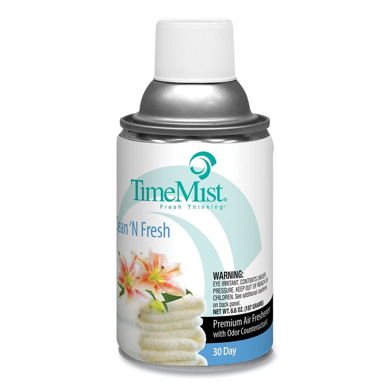 Timemist Air Freshener Refill, Clean N Fresh, PK12 - Image 5