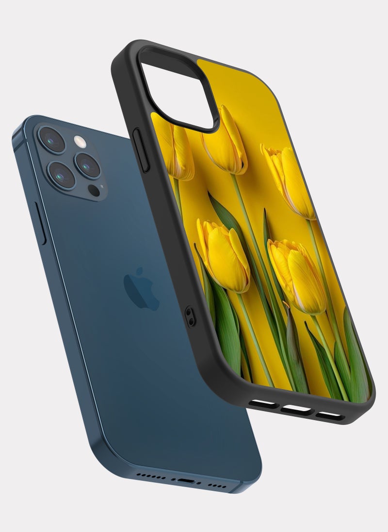 PXLAAT iPhone 12 Pro Max case cover Flowers - Image 2