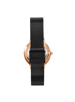 ECSTACY ECSTACY Women's Analog Black Pattern  Dial Watch - E23502-KMBB  - Image 3