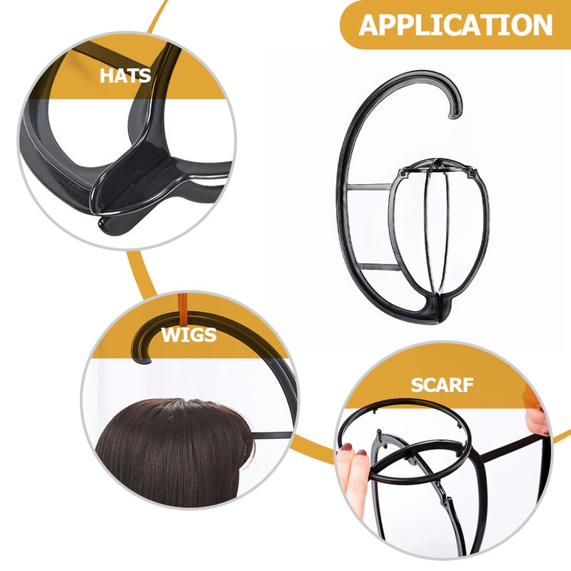 6pcs Wig Holder Wig Hanger Detachable Wig Hanging Stand Wig Display Holder - Image 5