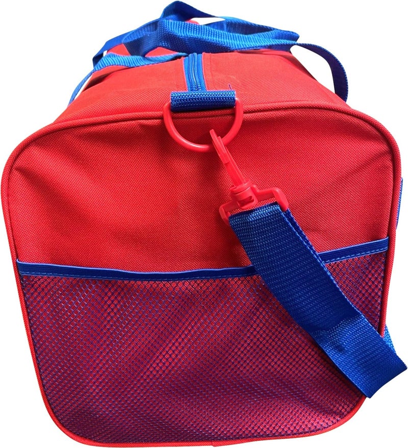 Ruz 18 Inch Kids Duffel Bag Overnight Carry-On Travel And Sports Bag (Cars Lightning McQueen) - Image 3