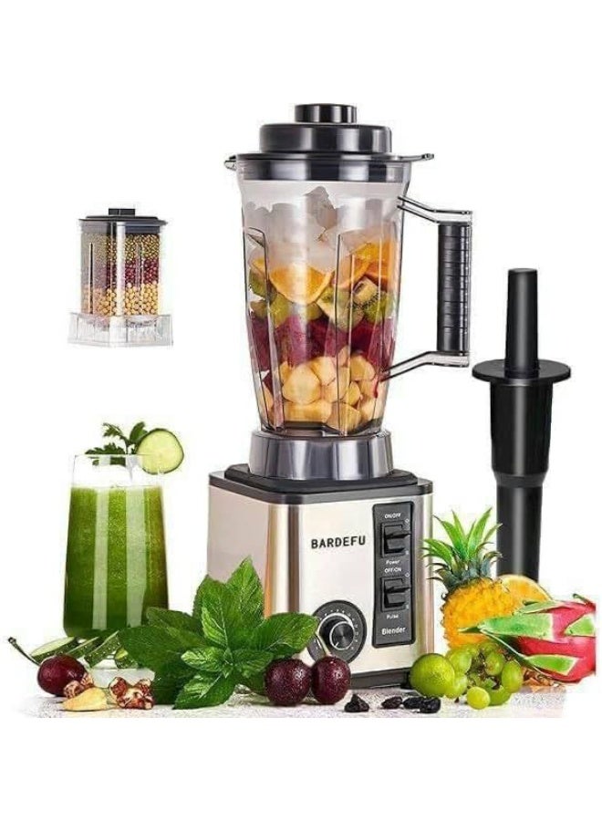 BARDEFU BF-5040 9500W Multi-Purpose Blender | 8-in-1 Design for Juicing, Slicing, Beating, Chopping & Mixing | 2.5L Durable Jar - Image 4