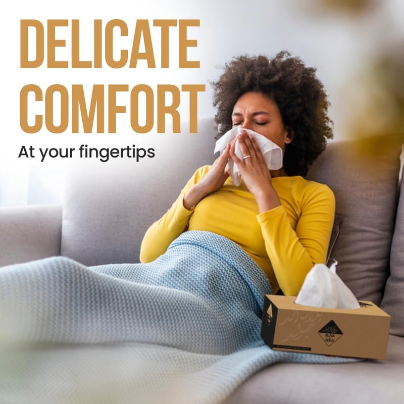 NICE Touch مناديل وجه نايس تاتش 2 طبقة عبوة من 24 - Image 5