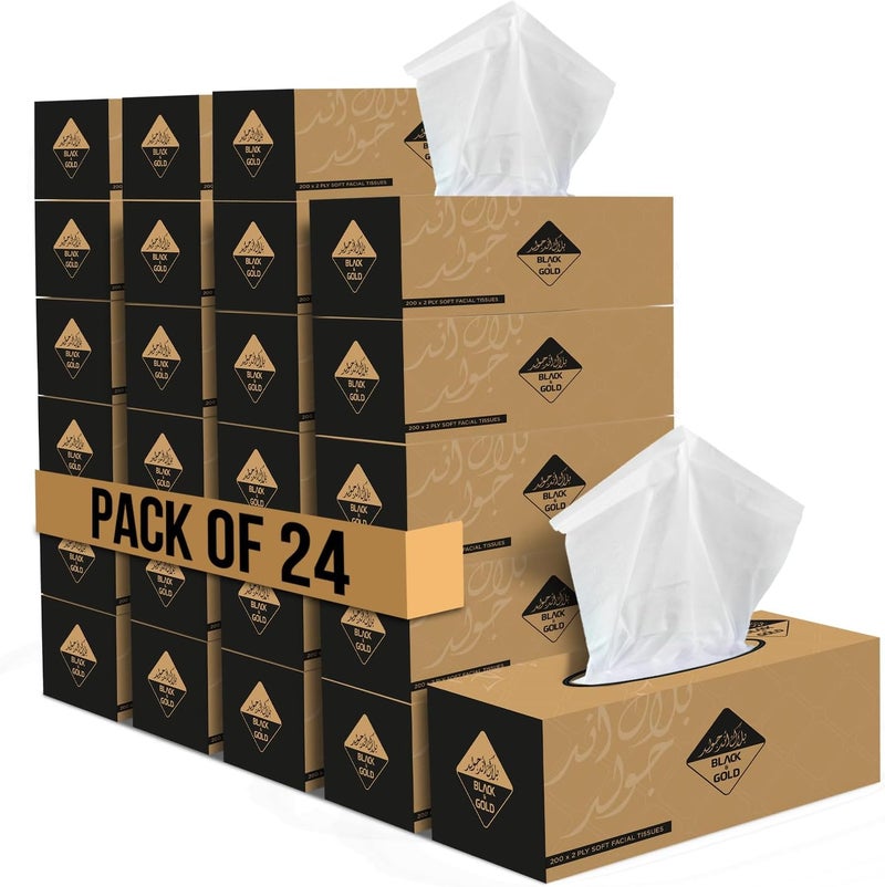 NICE Touch مناديل وجه نايس تاتش 2 طبقة عبوة من 24 - Image 1