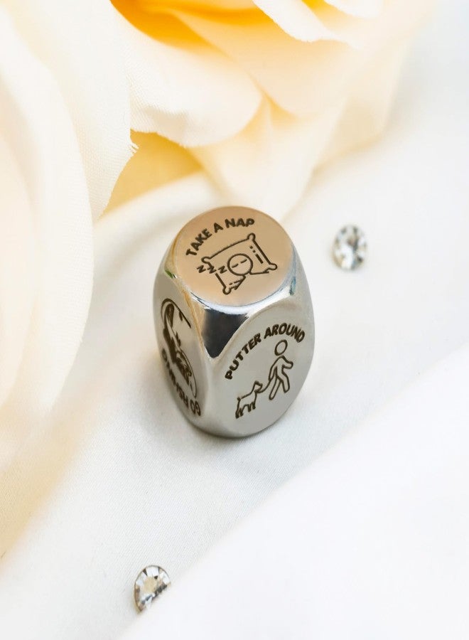 Aisity Retirement Gifts for Men Funny Decider Dice Happy Retirement Gift for Coworker Employee Friend Retired Birthday Gift 2026 - Image 4
