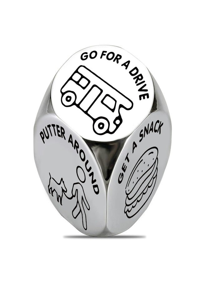 Aisity Retirement Gifts for Men Funny Decider Dice Happy Retirement Gift for Coworker Employee Friend Retired Birthday Gift 2026 - Image 1