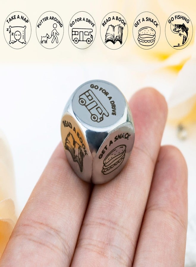 Aisity Retirement Gifts for Men Funny Decider Dice Happy Retirement Gift for Coworker Employee Friend Retired Birthday Gift 2026 - Image 5